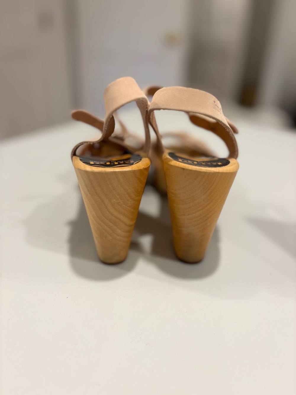 Swedish Hasbeens Pink Suede Size 41 - Picture 3 of 5